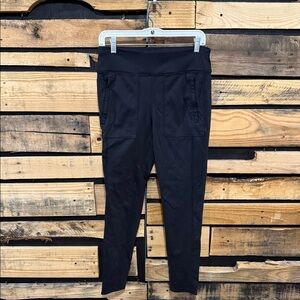 Ridgecut Women's Black Stretch Fit Natural-Rise Work
Leggings Size Small